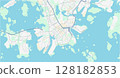 Layered editable vector illustration outline of Helsinki,Finland. 128182853