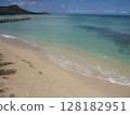Sandy beach with nobody 128182951