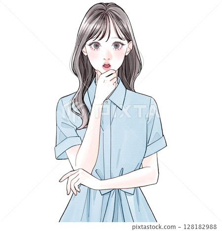 Woman in her 20s (clean and pure)_I see 128182988