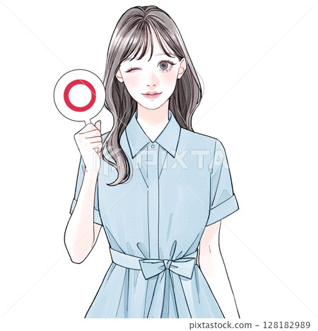 Female in her 20s (neat)_OK! 128182989