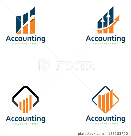 accounting logo vector design icon accounting logo vector design icon 128183720