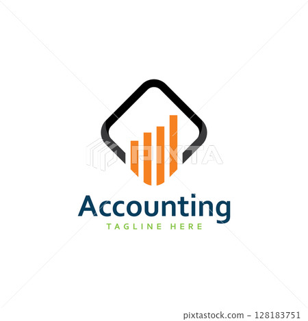 accounting logo vector design icon accounting logo vector design icon 128183751