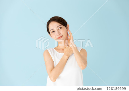 Women's casual beauty decollete 128184699