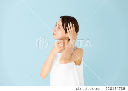 女士休閒美容護髮 128184786