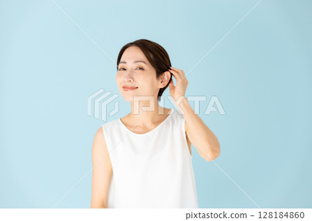 女士休閒護髮 128184860