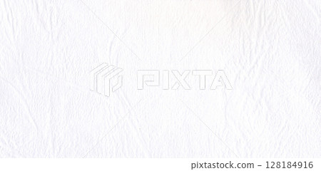White, ivory, creamy, ecru, pale paper texture background. Wave tissue texture canvas for collage, wallpaper, backdrop, scrapbooking 128184916