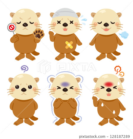 不同州的海獺角色集 不同州的海獺角色集 128187289