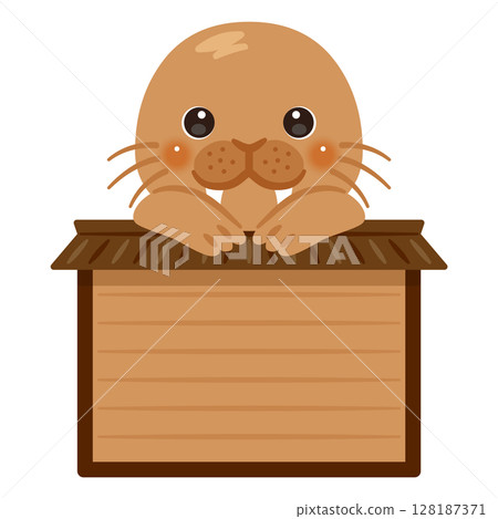 海象 矢量 備忘錄 128187371