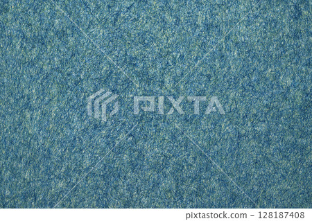 Japanese paper background material (Nile blue, plain) 128187408