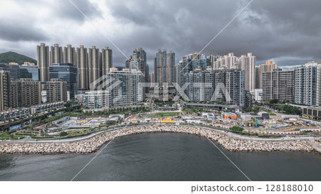 July 1 2025 View of Coastal Cityscape with Modern High-Rise Buildings July 1 2025 View of Coastal Cityscape with Modern High-Rise Buildings 128188010
