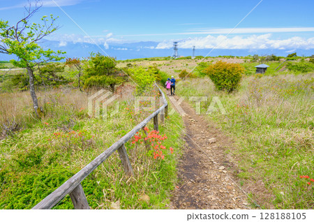 高木崎山登山道的風景 [長野縣] 128188105