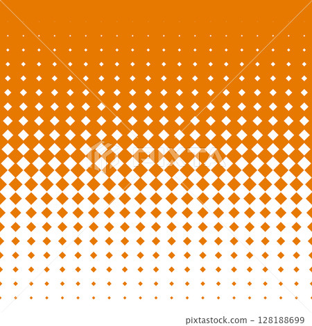 Background material with a series of large and small diamond shapes, gradation texture, orange Background material with a series of large and small diamond shapes, gradation texture, orange 128188699