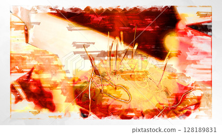 sketch sketch style sew needle thread kimono Japanese sewing hand sewing sewing handmade 128189831