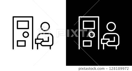 清算前機器線圖標 128189972