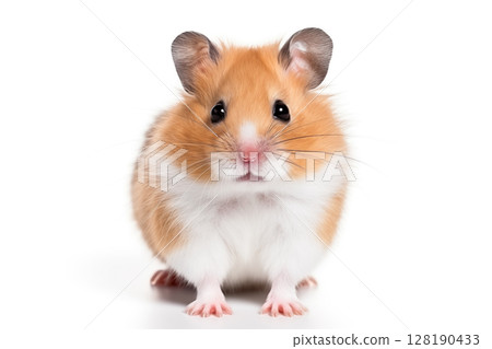 Hamster isolated on white 128190433