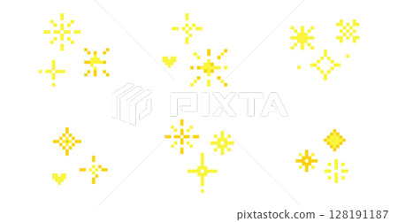 8 bit pixel sparkle icons in retro style stars and crystals for games UI retro designs or web Minimalist 90s Y2K pixel star collection.Firework burst, space decoration. 8 bit pixel sparkle icons in retro style stars and crystals for games UI retro designs or web Minimalist 90s Y2K pixel star collection.Firework burst, space decoration. 128191187