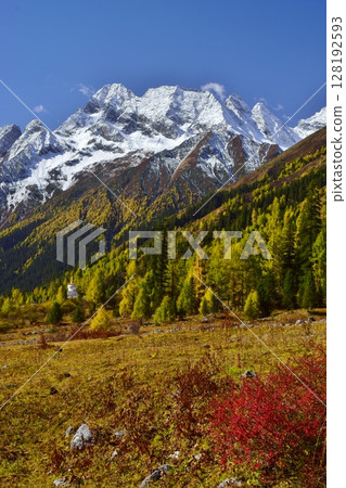 Sichuan Province, Siguniang Mountain and Shuangqiao Valley Hiking 128192593