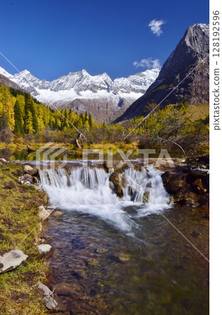 Sichuan Province, Siguniang Mountain and Shuangqiao Valley Hiking 128192596