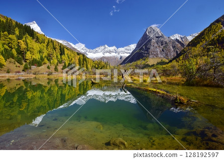 Sichuan Province, Siguniang Mountain and Shuangqiao Valley Hiking Sichuan Province, Siguniang Mountain and Shuangqiao Valley Hiking 128192597
