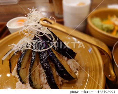 Eggplant curry 128192993