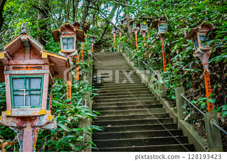 Scenery of Takayama Inari Shrine, Aomori Prefecture Scenery of Takayama Inari Shrine, Aomori Prefecture 128193423