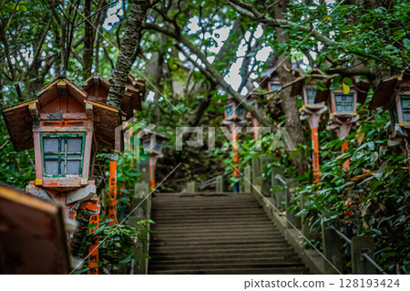 Scenery of Takayama Inari Shrine, Aomori Prefecture 128193424