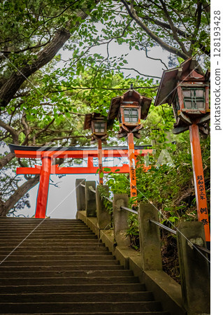 Scenery of Takayama Inari Shrine, Aomori Prefecture Scenery of Takayama Inari Shrine, Aomori Prefecture 128193428