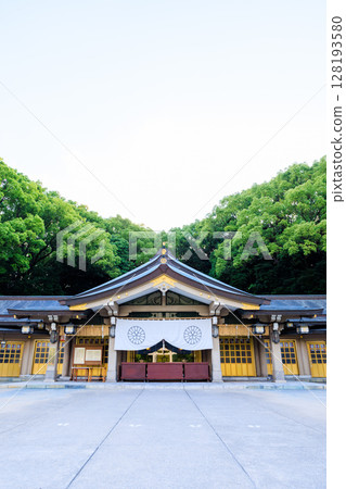 Fukuoka Prefectural Gokoku Shrine in early summer, Fukuoka City, Fukuoka Prefecture 128193580