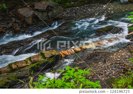 [Yokokawa Valley] Snake Stone of Yokokawa [Tatsuno Town, Kamiina District] 128196725