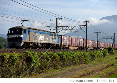 東海道線運行的EF210-164次貨櫃貨運列車 128200193