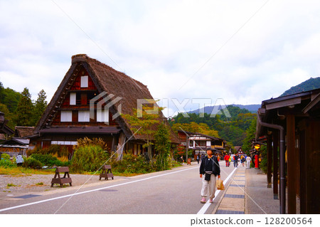 備連夢樂堂 荻町合掌村 世界遺產白川鄉茅草屋頂 128200564