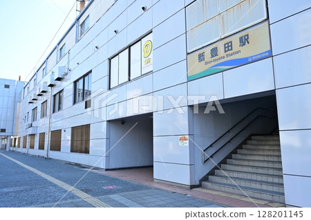 In front of Shin-Toyota Station (Aichi Loop Line) 128201145