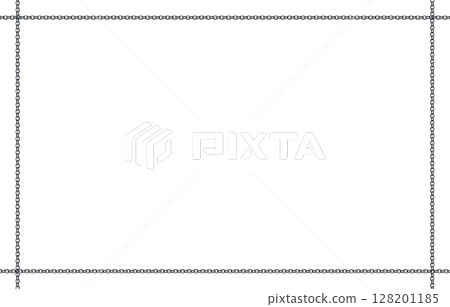 長方形銀鍊框架材料 長方形銀鍊框架材料 128201185
