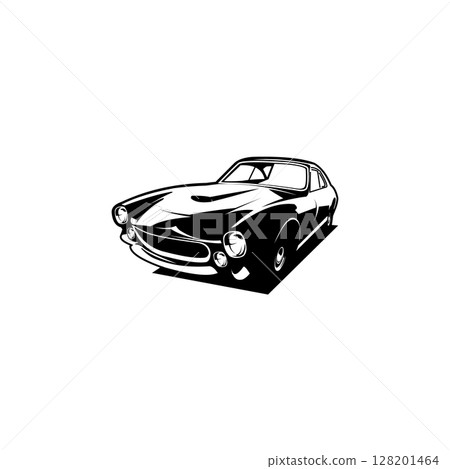 Maserati Logo Design 1961. Ready-to-Use Motorhome Logo 128201464