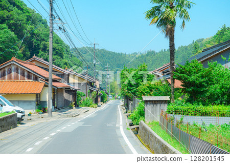 島根縣石見銀山街景 128201545