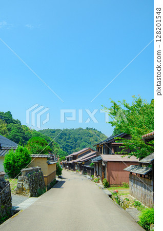 島根縣石見銀山街景 128201548