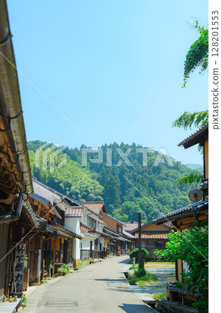 島根縣石見銀山街景 島根縣石見銀山街景 128201553