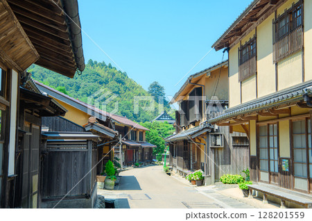 島根縣石見銀山街景 128201559