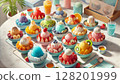 Stylish and colorful shaved ice party 2 128201999
