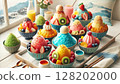 A stylish and colorful shaved ice party 128202000