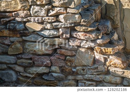 Backgrounds of the old stone wall. Backgrounds of the old stone wall. 128202186