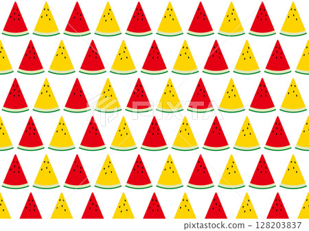 切西瓜背景 128203837