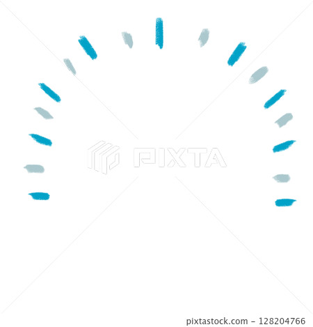 Cute and pop background, concentrated lines, blue Cute and pop background, concentrated lines, blue 128204766
