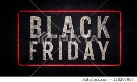 Grunge Black Friday Sale Banner Grunge Black Friday Sale Banner 128205997