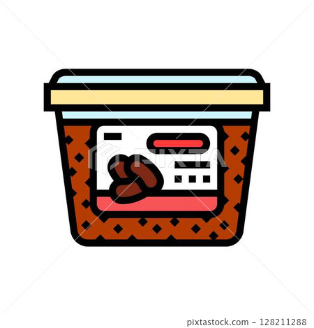 miso pastec condiment color icon vector illustration 128211288
