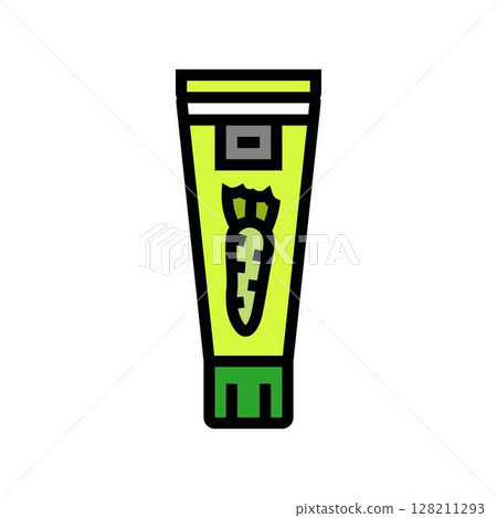 wasabi condiment color icon vector illustration 128211293