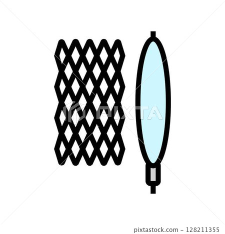 coronary stent cardiology color icon vector illustration coronary stent cardiology color icon vector illustration 128211355