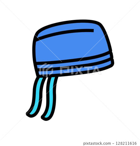scrub cap surgeon color icon vector illustration scrub cap surgeon color icon vector illustration 128211616