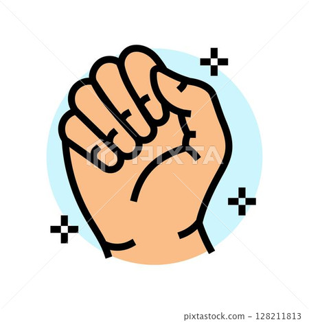 maintain proper nail hygiene color icon vector illustration maintain proper nail hygiene color icon vector illustration 128211813
