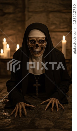 巴黎地下墓穴的奇怪生物(骷髏姊妹) 巴黎地下墓穴的奇怪生物(骷髏姊妹) 128212780